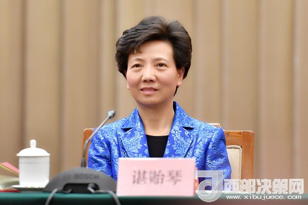 全國(guó)人大代表、貴州省委副書(shū)記、省長(zhǎng)諶貽琴發(fā)言