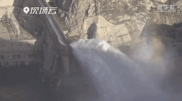 ▲6月19日，黃河水利委員會啟動黃河上游水旱災(zāi)害防御IV級應(yīng)急響應(yīng)。來源：新華社