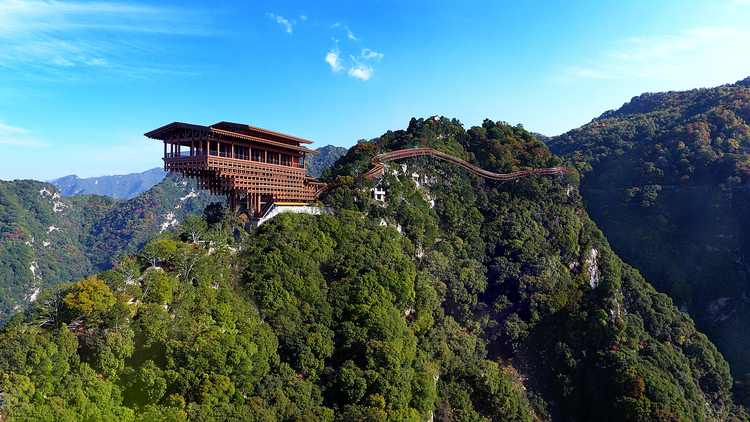 【云游渭南】待到春暖花開(kāi)之時(shí)，我們相約草長(zhǎng)鶯飛的少華山！_fororder_龍首閣 (2)