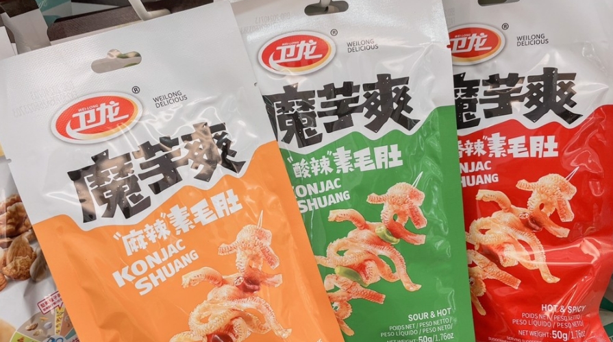 圖為魔芋爽。圖片來(lái)源：臺(tái)灣《聯(lián)合報(bào)》楊雅婷攝。